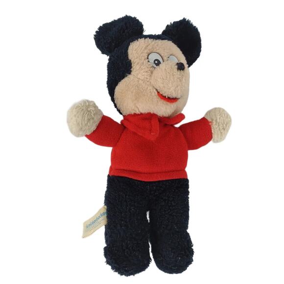 Vintage Knickerbocker Walt Disney Productions Mickey Mouse Stuffed Animal Plush - Picture 3 of 6